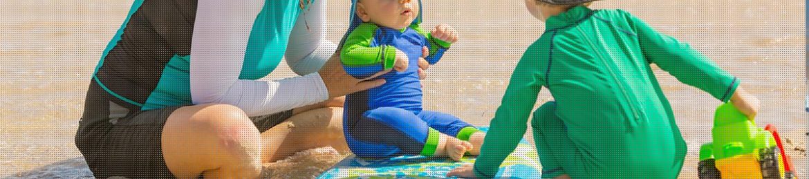 baby-uv-kleding-strand-zon De (on)zin van UV-werende kleding voor baby’s en kinderen